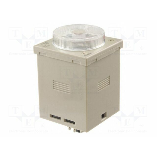 OMRON Timer; DPDT; 100÷125VDC; H3CR-A; on
