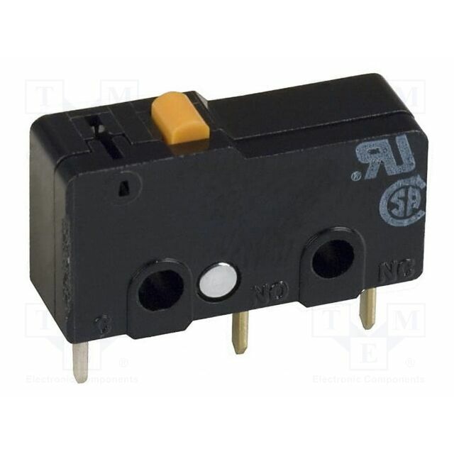 OMRON Microswitch SNAP ACTION; SPDT; ON-(ON)