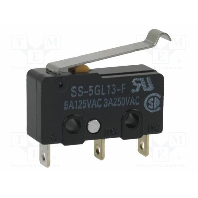 OMRON Microswitch SNAP ACTION; SPDT; ON-(ON)