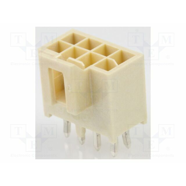 MOLEX Connector: wire-board; male; PIN: 8