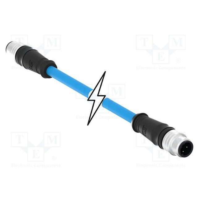 MOLEX Cable: for sensors; M12; PIN: