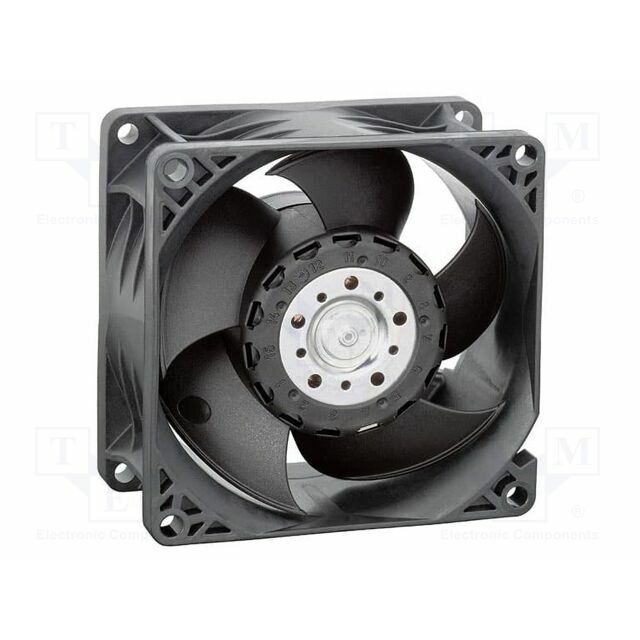 EBM-PAPST Fan: DC; 80x80x38mm; axial; 12VDC