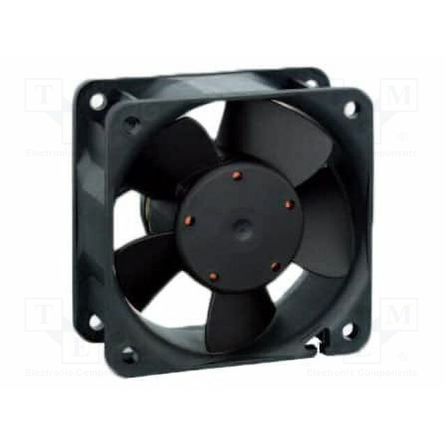 EBM-PAPST Fan: DC; 60x60x25mm; axial; 12VDC
