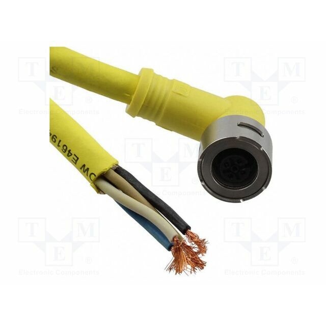 MOLEX Connector: M12; plug; female; IP68