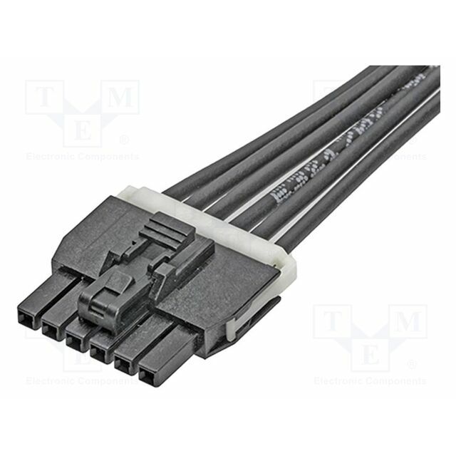 MOLEX Cable; female; PIN: 6; 150mm