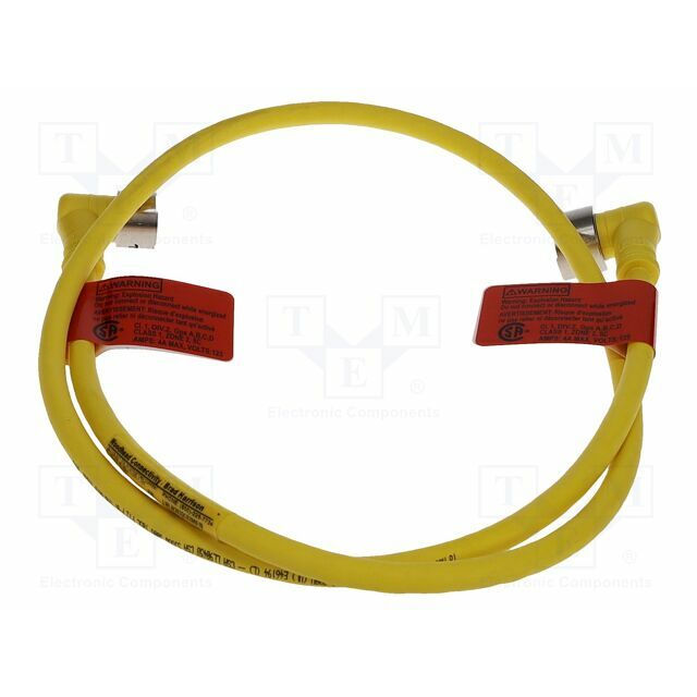 MOLEX Cable: for sensors; M12; plug