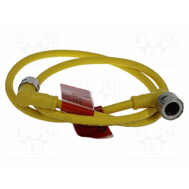 MOLEX Cable: for sensors; M12; plug