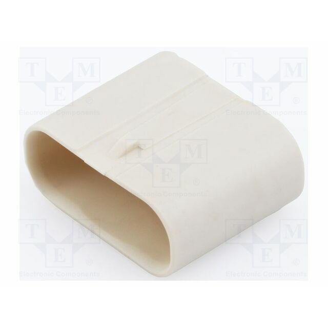 MOLEX Protection cover; straight; natural; polyamide
