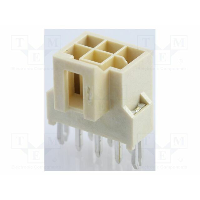 MOLEX Connector: wire-board; male; PIN: 6