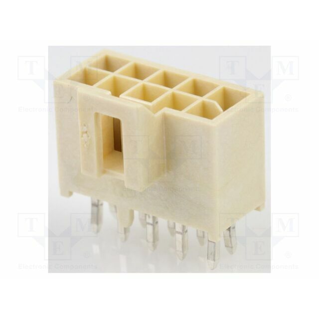 MOLEX Connector: wire-board; male; PIN: 10