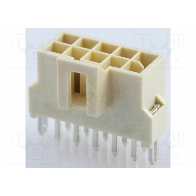 MOLEX Connector: wire-board; male; PIN: 10