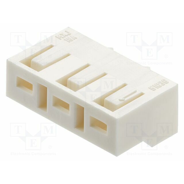 MOLEX 250V; PIN: 3; straight; crimped