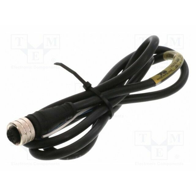 MOLEX Connector: M12; plug; female; Inom: