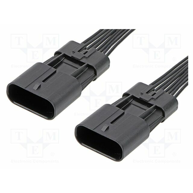 MOLEX PIN: 8; 150mm; black; tinned