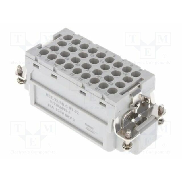 TE CONNECTIVITY Connector: HDC; contact insert