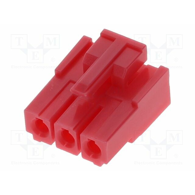 MOLEX Connector: wire-wire; PIN: 3; straight