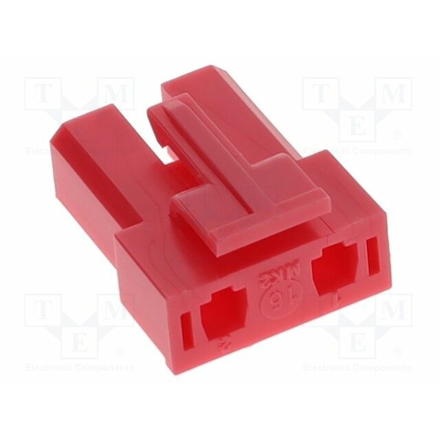 MOLEX PIN: 2; straight; crimped |