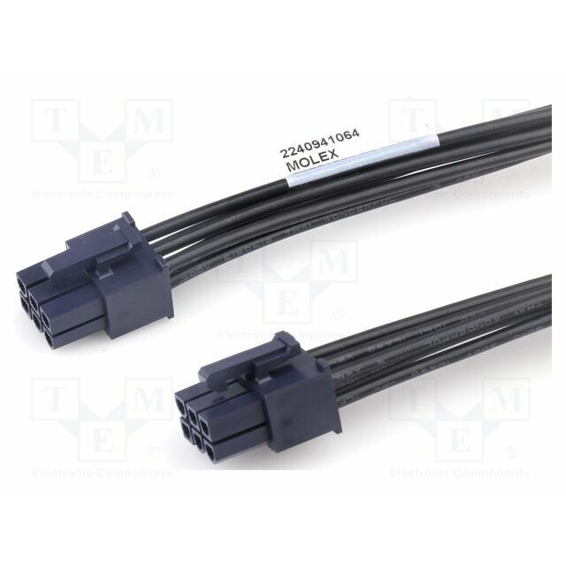 MOLEX Connector: wire-wire; socket; PIN: 6