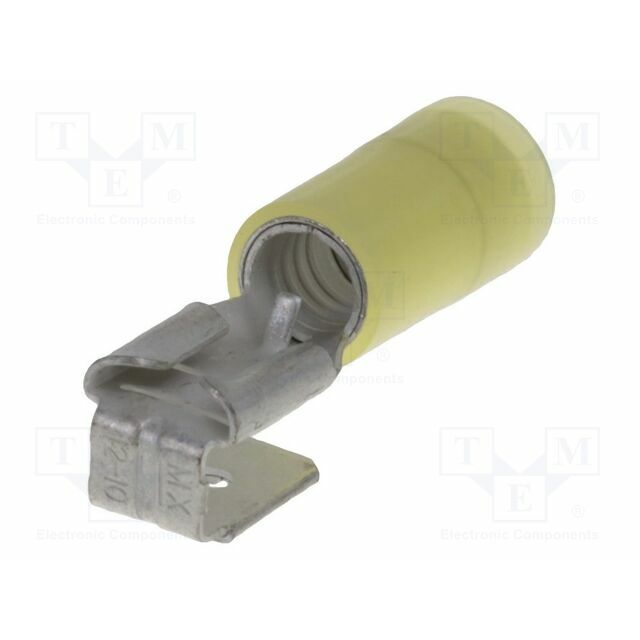 MOLEX Terminal: flat; 6.35mm; 0