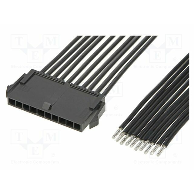 MOLEX Connector: wire-wire; plug; male; PIN: