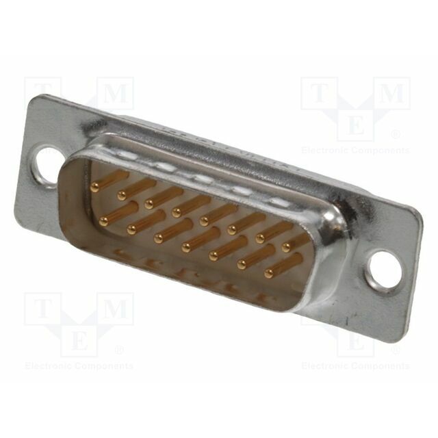 MOLEX Connector: D-Sub; PIN: 15; plug
