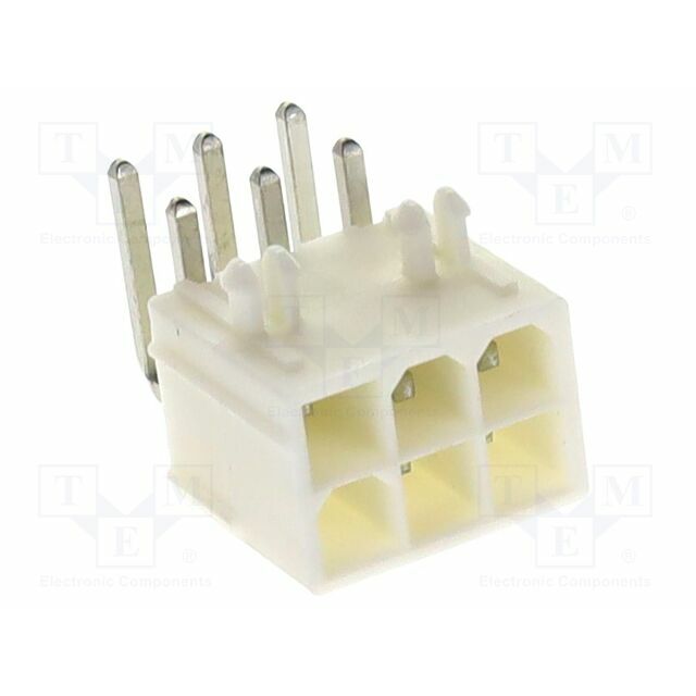 MOLEX Connector: wire-board; male; PIN: 6