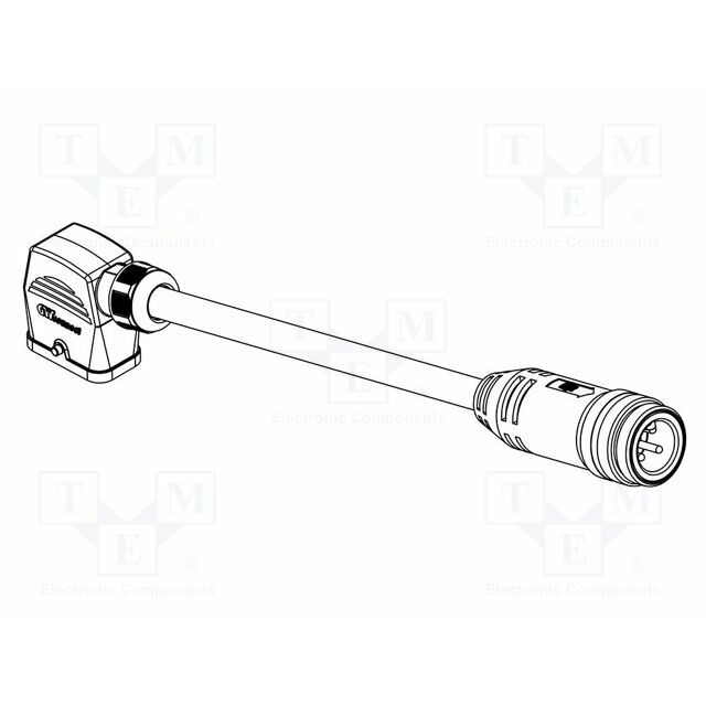 MOLEX Cable: for sensors; PIN: 4