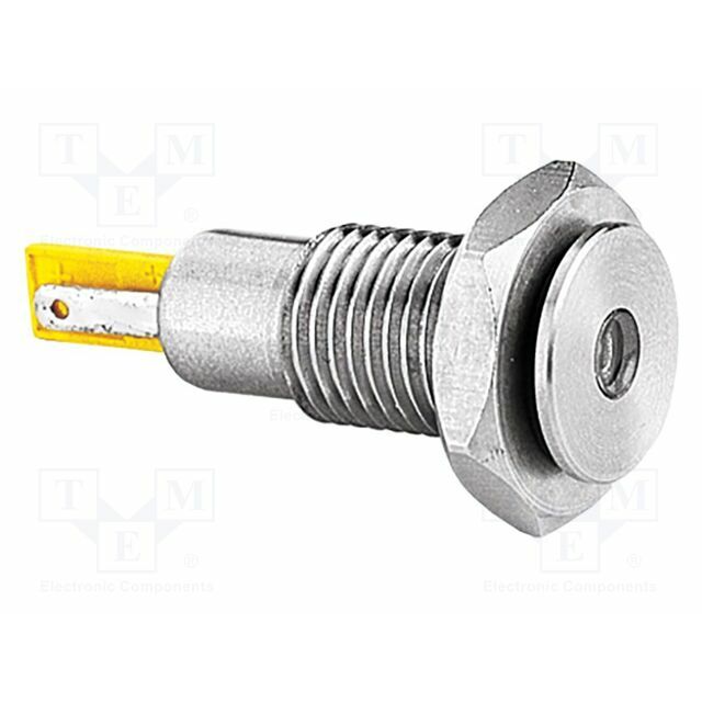 BULGIN Indicator: LED; recessed; blue; 12VDC