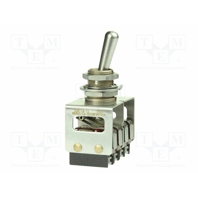 HONEYWELL Switch: toggle; 4PDT; ON-ON; Leads: