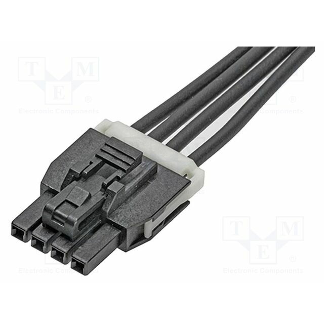 MOLEX Cable; female; PIN: 4; 1m