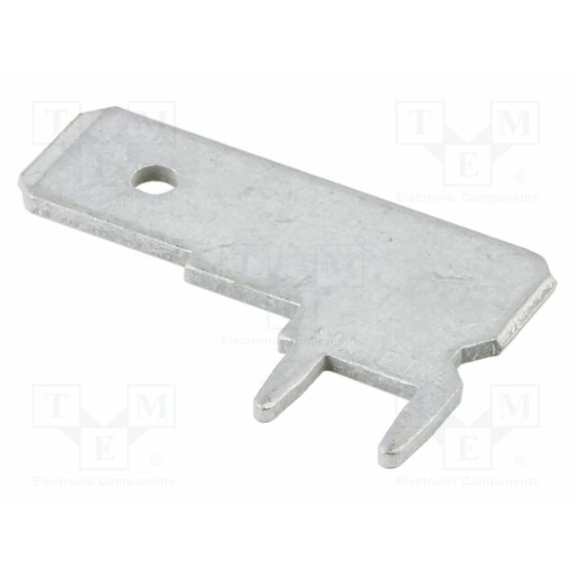 MOLEX Terminal: flat; THT; Variant: non-insulated