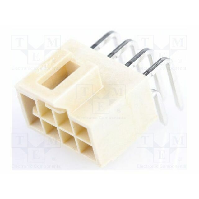 MOLEX Connector: wire-board; male; PIN: 8