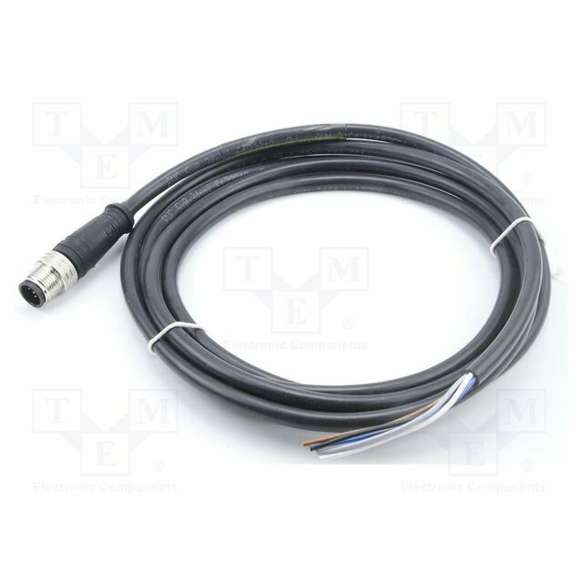 MOLEX Connector: M12; socket; PIN: 5