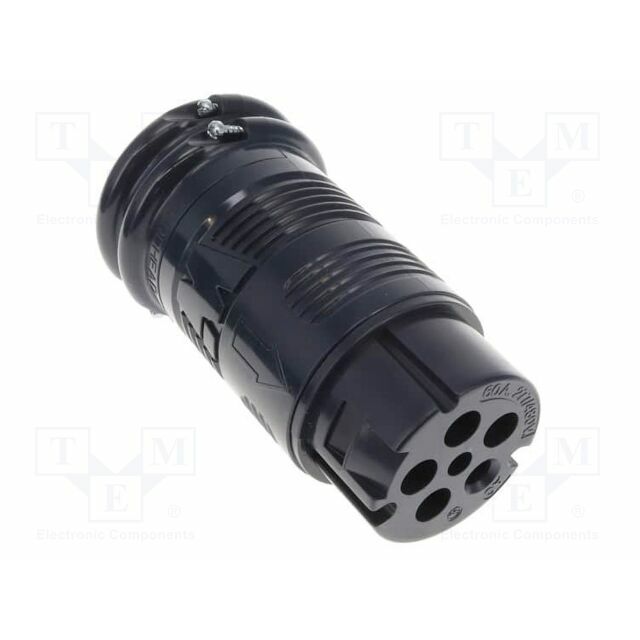 MOLEX Connector: AC supply; 480V; straight