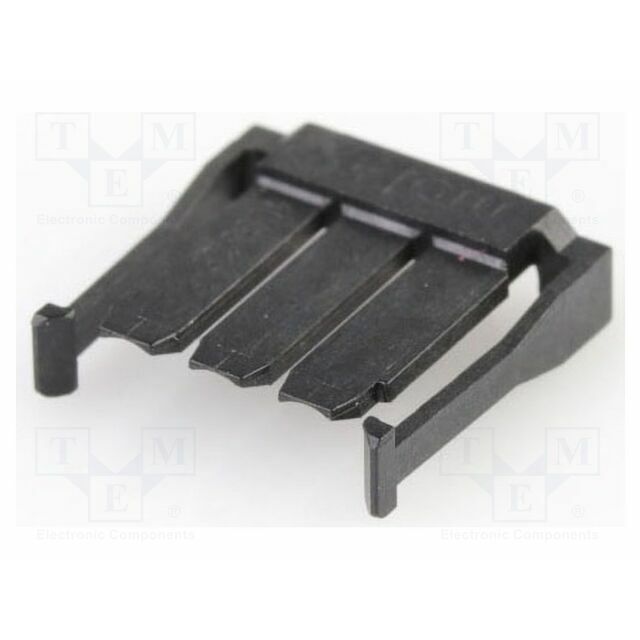 MOLEX Secondary lock; PIN: 3; black