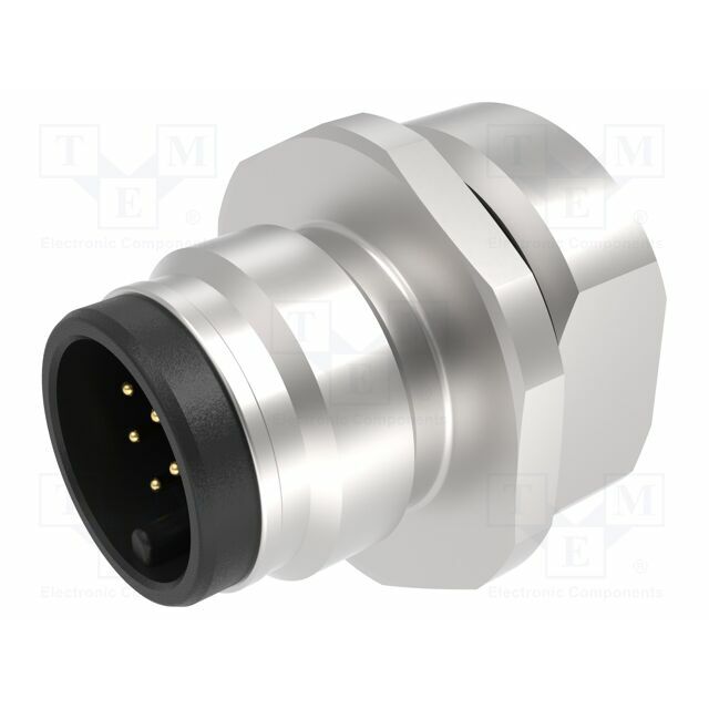 MOLEX Connector: M12; socket; PIN: 4