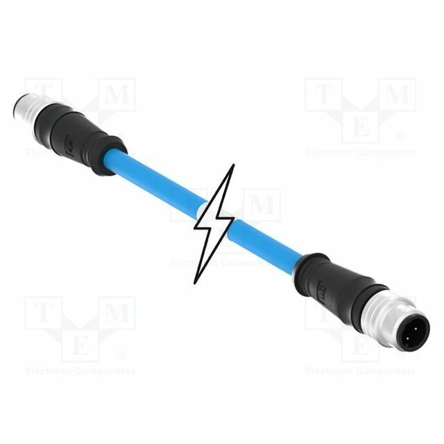MOLEX Cable: for sensors; M12; PIN: