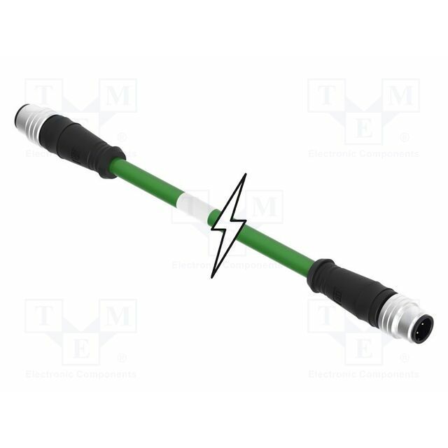 MOLEX Cable: for sensors; M12; PIN: