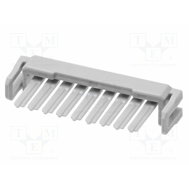 MOLEX Female; PIN: 9; angled; THT