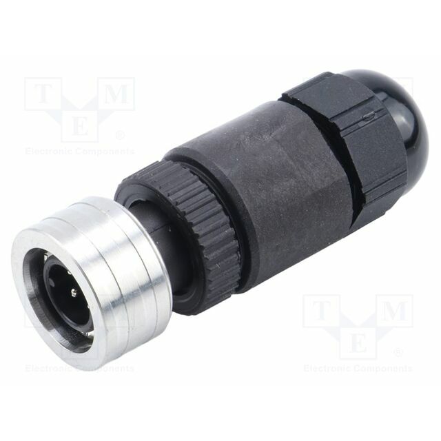 MOLEX Connector: M12; plug; PIN: 5