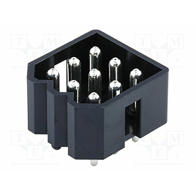 MOLEX Connector: wire-wire/PCB; male; PIN: 9