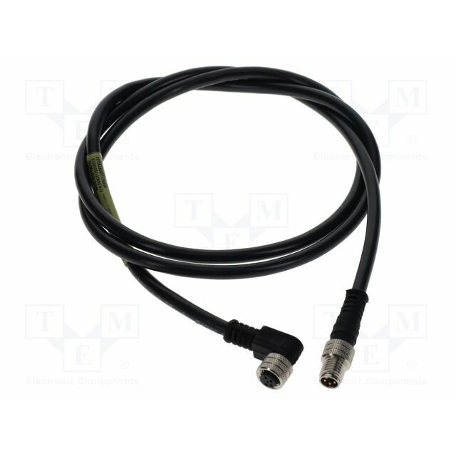 MOLEX Cable: for sensors; M8; PIN: