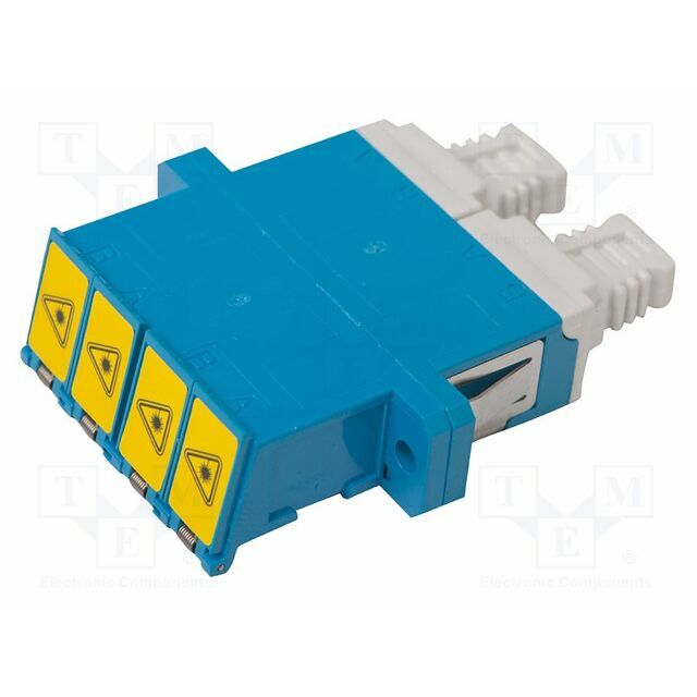 MOLEX Connector: fiber optic; coupler; single