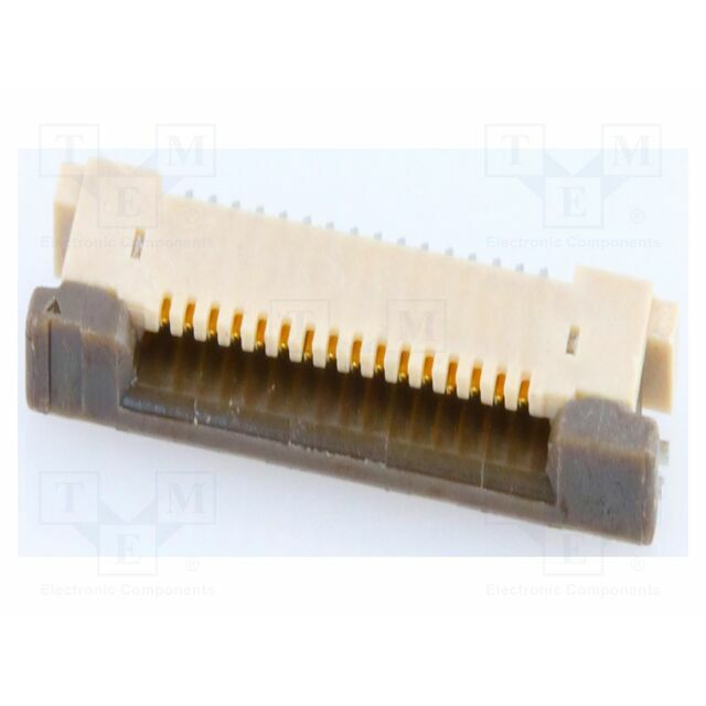 MOLEX Connector: FFC/FPC; gold-plated; SMT; 500mA
