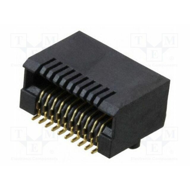 YAGEO Connector: RJ45; PIN: 20; gold-plated