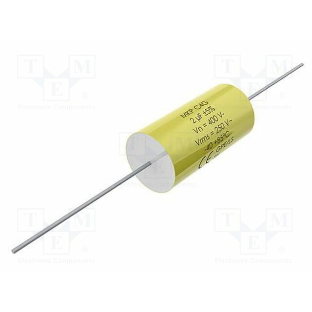 YAGEO Capacitor: polypropylene; 3.3uF; 400VDC