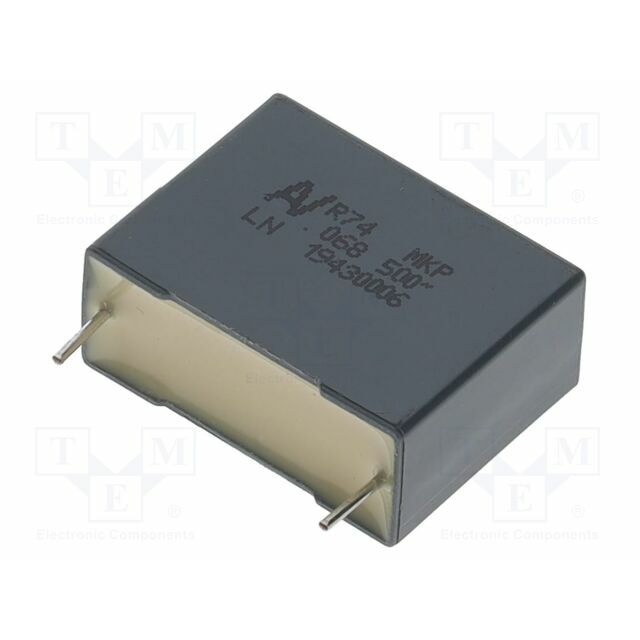 YAGEO Capacitor: polypropylene; 0.068uF; Leads: