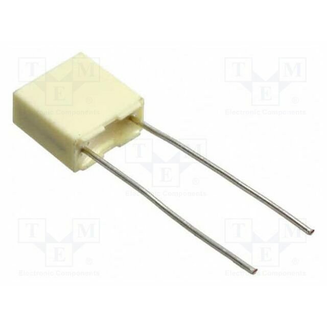 YAGEO Capacitor: polyester; 0.0015uF; 5mm