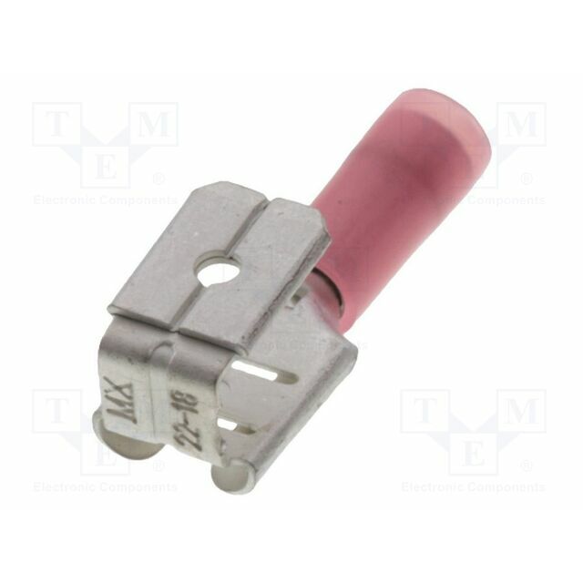 MOLEX Terminal: flat; 6.35mm; 0