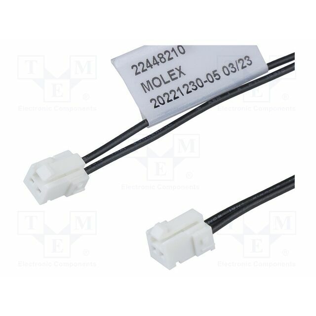 MOLEX Socket; PIN: 2; compression; 2mm